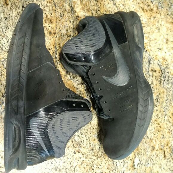 Nike Air Visi Pro 6 VI Black Basketball Shoes Lace Up 749168-003 Men’s Size 10 main image 4